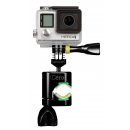 iSHOXS Cero Aluminium Haltterung für GoPro und kompatible Actioncams - Schwarz