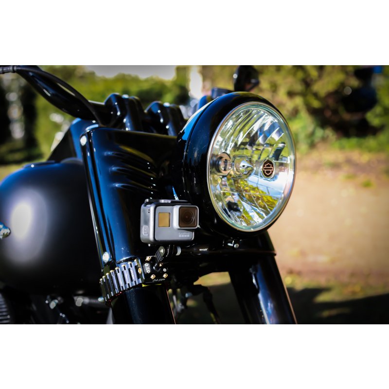 iSHOXS Hell Rider Motorrad Halterung 15-42mm Klemm Halter passend für GoPro Sony 