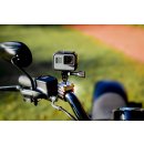 iSHOXS Hell Rider - Universelle Aluminium Actioncam Halterung für Rohre und Lenker mit 20-42mm Durchmesser passend für GoPro und kompatible Kameras