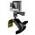 iSHOXS Shark - Universal Action-Kamera Mount (28-65mm Klemmbereich), Aluminium Klemm-Halterung für GoPro Action-Cams - Schwarz