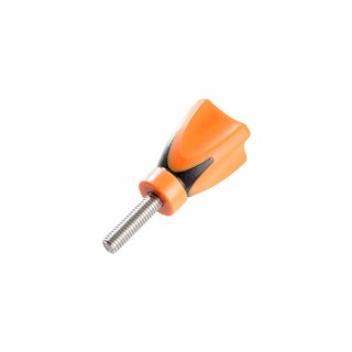 iSHOXS 2K Mounthandle small - orange - Action-Cam Schraube für Go Pro, Rollei, Apeman und kompatible Action-Kameras (49 mm Gesamtlänge)