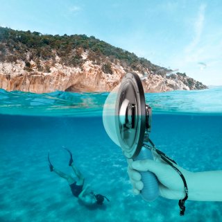 SHOOT Unterwasser Dome passend für GoPro Hero 3+/4 